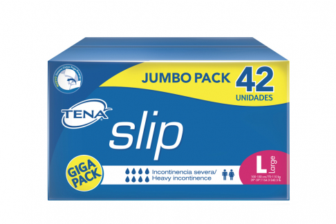 Tena Slip Large Caja Con 42 Unidades – Jumbo Pack