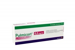 Pulmicort 0,5 mg / mL Caja Con 5 Sobres Rx