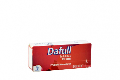 Dafull 20 mg Caja Con 1 Tableta Rx Rx4