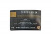 Tapabocas Copper Mask Antifluído Negro Talla Única Bolsa Por Unidad