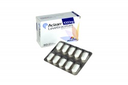 Acizan 1000 mg Caja Con 30 Tabletas Recubiertas Rx