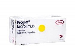 Prograf 5 mg Caja Con 50 Cápsulas Rx  Rx1 Rx4