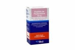 Fosfato De Fludarabina 50 mg Polvo Liofilizado Caja Con 1 Frasco Ampolla  Col Rx1 Rx3