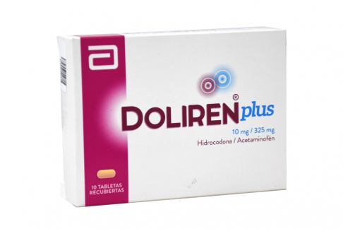 Doliren Plus 10 / 325 Mg Caja Con 10 Tabletas Recubiertas