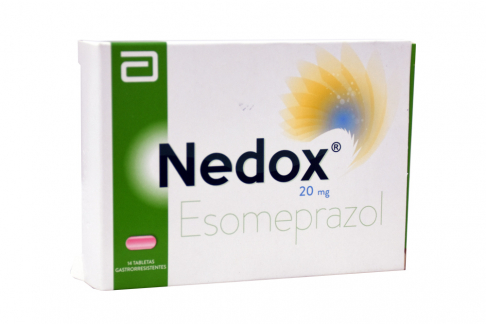 Nedox 20 mg Caja Con 14 Tabletas Gastrorresistentes Rx