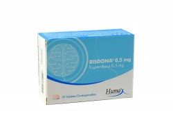 Risdona 0.5 mg Caja Con 20 Tabletas Orodispersables Rx