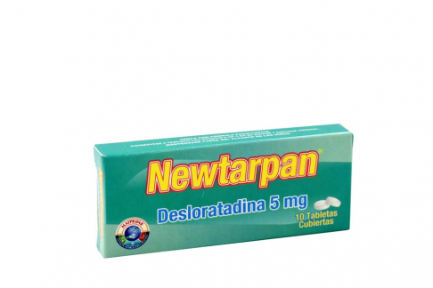 Newtarpan 5 mg Caja Con 10 Tabletas Recubiertas Rx