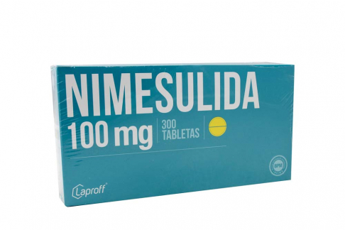 Nimesulida 100 Mg Caja Con 300 Tabletas