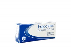 Expoclone 7.5 mg Caja Con 30 Tabletas Recubiertas Rx