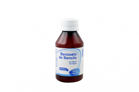 Benzoato De Bencilo Pc 30% Loción Frasco Con 120 Ml