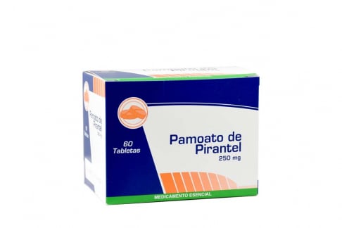 Pamorato De Pirantel 250 mg Caja Con 60 Tabletas Rx