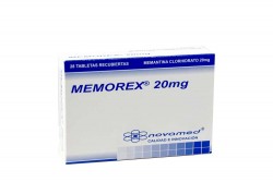 Memorex 20 mg Caja Con 28 Tabletas Recubiertas Rx