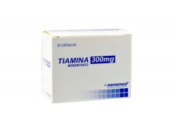 Tiamina 300 mg Caja Con 50 Cápsulas Rx