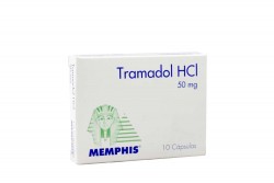 Tramadol 50 mg Caja Con 10 Cápsulas Rx Col.