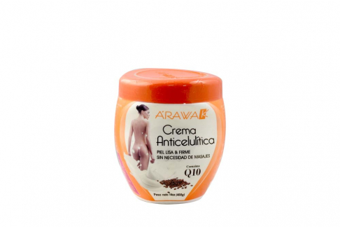Crema Anticelulítica y Tonificante Arawak Pote Con 400 g
