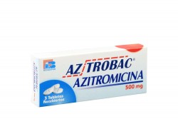 Aztrobac 500 mg Caja Con 3 Tabletas