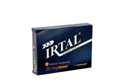Irtal 20 mg Caja Con 2 Tabletas Recubiertas Rx