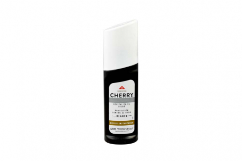 Cherry Betún Líquido Frasco Con 60 mL – Color Blanco