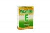 Vitamina E 1000UI + 35 mcg Selenio Caja Con 30 Cápsulas Blandas