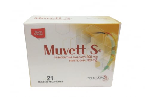 Muvett S 200 / 120 Mg Caja Con 21 Tabletas Recubiertas
