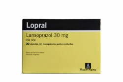 Lopral 30 mg Caja Con 30 Cápsulas Rx Rx4