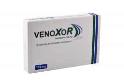 Venoxor 150 mg Caja Con 10 Capsulas Rx