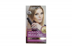 Kativa Alisado Brasileño Straightening Blonde 1 Kit 12 Semanas