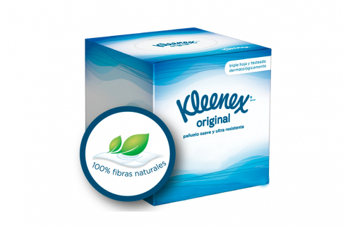 Pañuelos Kleenex Original Paquete Con 60 Unidades