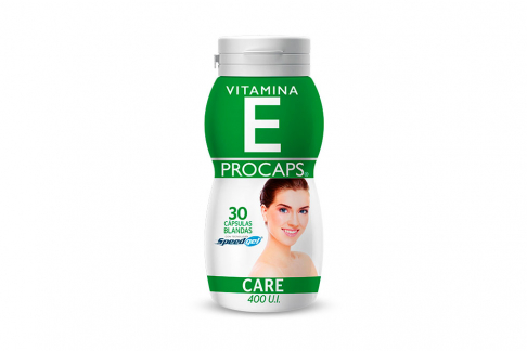 Vitamina E Procaps 400 Ui Frasco Con 30 Cápsulas Blandas