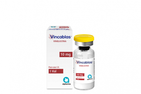 Vincablas 10 mg Caja Con 1 Vial De 10 ml Tipo I Rx Rx3 Rx4