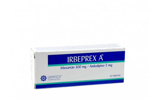 Irbeprex A 300mg / 5mg Caja Con 30 Tabletas Rx Rx1 Rx4