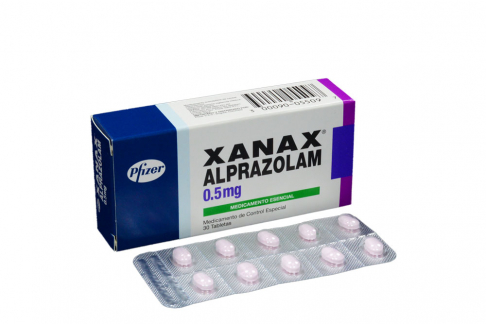 Xanax 0.5 mg Caja Con 30 Tabletas Rx Rx6
