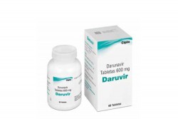 Daruvir 600 mg Caja Con Frasco Con 60 Tabletas  Rx