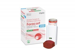 Foracort 200 mcg Caja Con Frasco Con 120 Dosis Medidas Rx