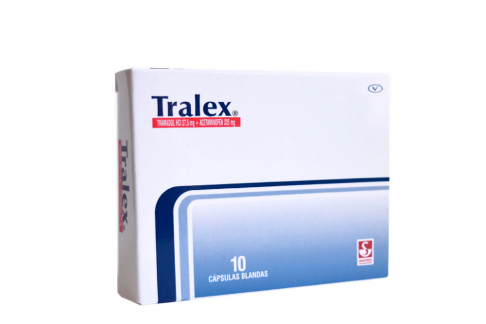 Tralex 37.5 / 325 mg Caja Con 10 Cápsulas Blandas Rx