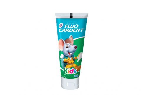 Crema Dental Fluocardent Kids Tubo Con 96 g