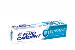 Crema Dental Fluocardent Sensitive Blanqueadora Caja Con Tubo Con 102 g
