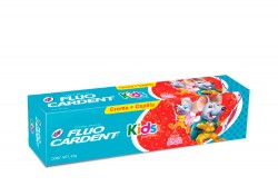 Crema Dental Kids Con Fluor En Tubo Por 55 G + Cepillo