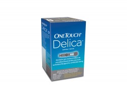 Lancetas One Touch Delica Caja Con 100 Unidades
