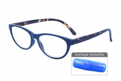 Gafas De Lectura Pregraduadas Zoom To Go Colors +3.00 Color Azul Empaque Con 1 Unidad