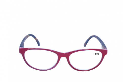 Gafas De Lectura Pregraduadas Zoom To Go Colors +4.00 Color Azul Empaque Con 1 Unidad