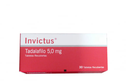 Invictus 5 mg Caja Con 30 Tabletas Recubiertas Rx
