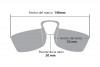 Gafas De Lectura Pregraduadas Zoom To Go De Billetera Aumento +1.50 Empaque Con 1 Unidad