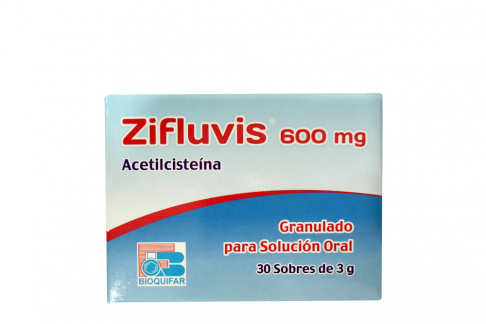 Zifluvis 600 Mg Caja Con 30 Sobres Labqu