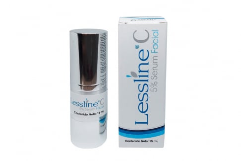Lessline C 5% Serum Facial Frasco Con 15 mL
