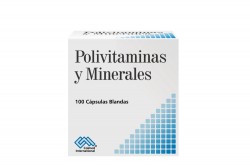 Polivitaminas Y Minerales Caja Con 100 Cápsulas Blandas