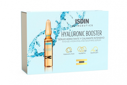 Serum Hyaluronic Booster Isdinceutics Caja Con 30 Ampollas 2 mL C/U