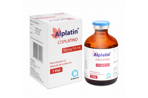Alplatin Cisplatino 50mg / 50mL Caja Con 1 Vial Tipo I  Rx