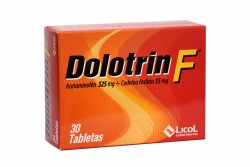 Dolotrin F 325 / 15 Mg Caja Con 30 Tabletas Rx