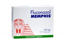 Fluconazol 150 mg Memphis Caja Con 10 Cápsulas Rx Rx2